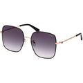 GU7858D, Shiny Rose Gold/Smoke Gradient Lenses