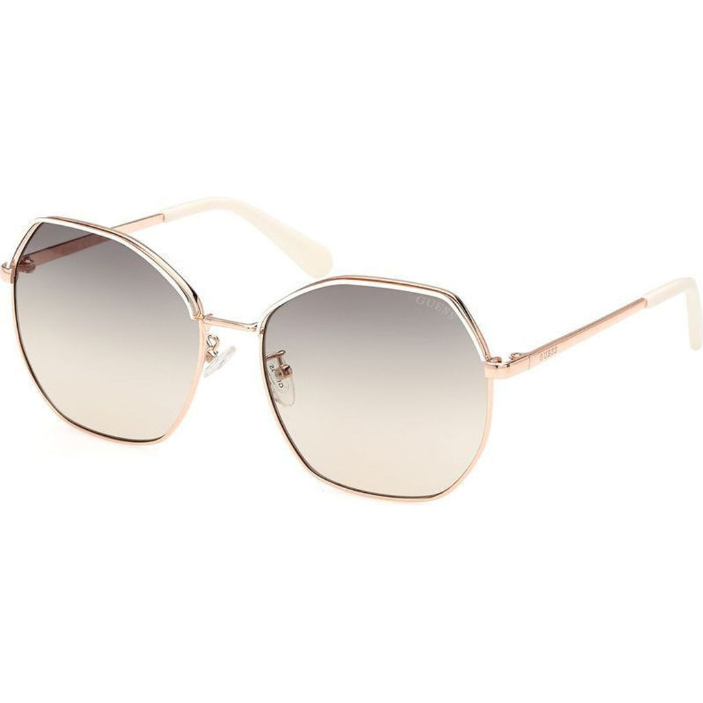 GU7860D, Shiny Rose Gold/Smoke Gradient Lenses