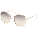 GU7860D, Shiny Rose Gold/Smoke Gradient Lenses
