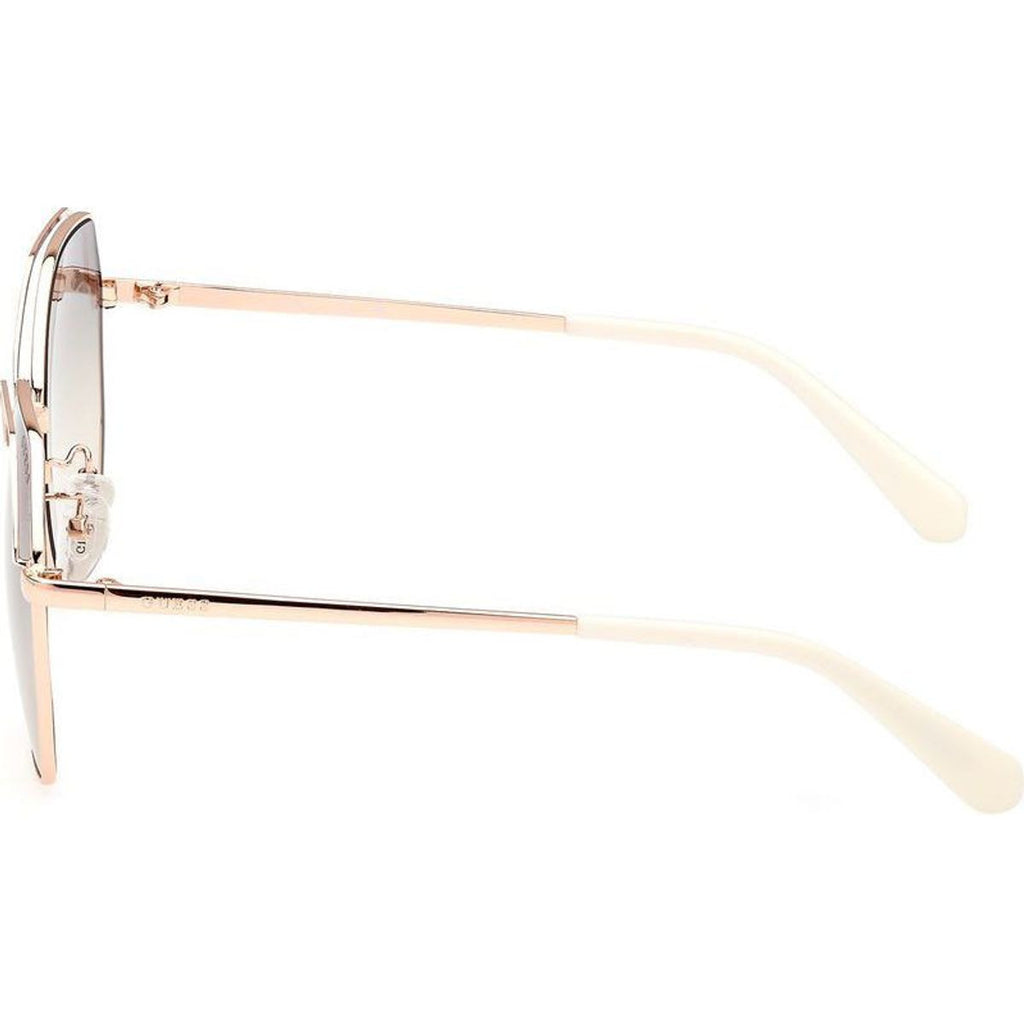 GU7860D, Shiny Rose Gold/Smoke Gradient Lenses