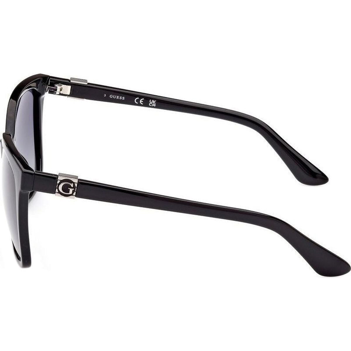GU7865, Shiny Black/Smoke Gradient Polarised Lenses