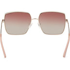 GU7866, Shiny Pale Gold/Bordeaux Gradient Lenses