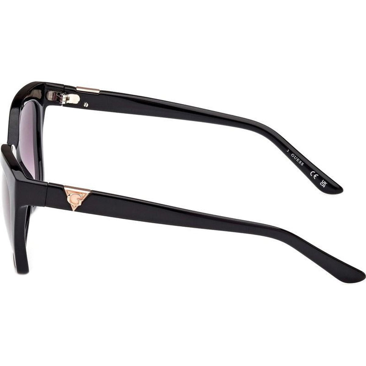 GU7878, Shiny Black/Smoke Gradient Lenses