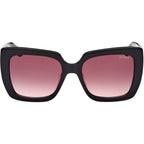 GU7889, Shiny Black/Bordeaux Gradient Lenses