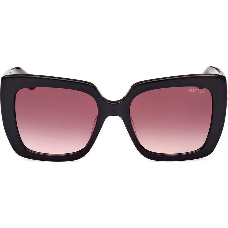 GU7889, Shiny Black/Bordeaux Gradient Lenses