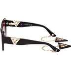 GU7892, Shiny Black/Bordeaux Gradient Lenses