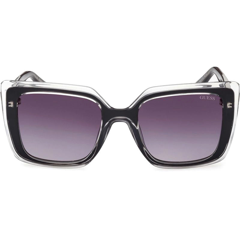 GU7908, Black Transparent/Smoke Gradient Lenses