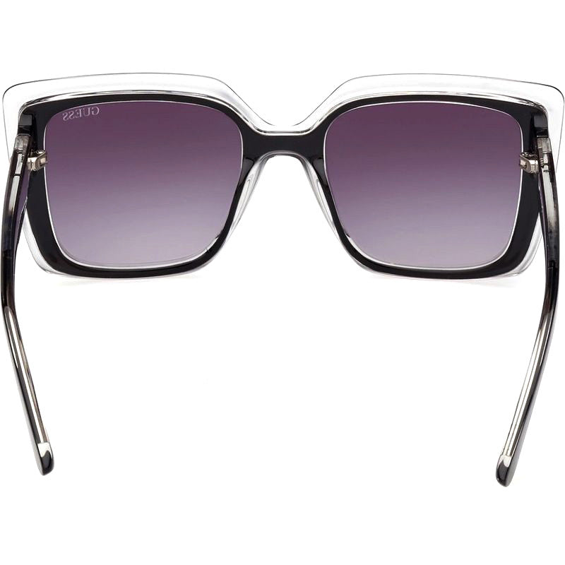 GU7908, Black Transparent/Smoke Gradient Lenses