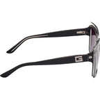 GU7908, Black Transparent/Smoke Gradient Lenses