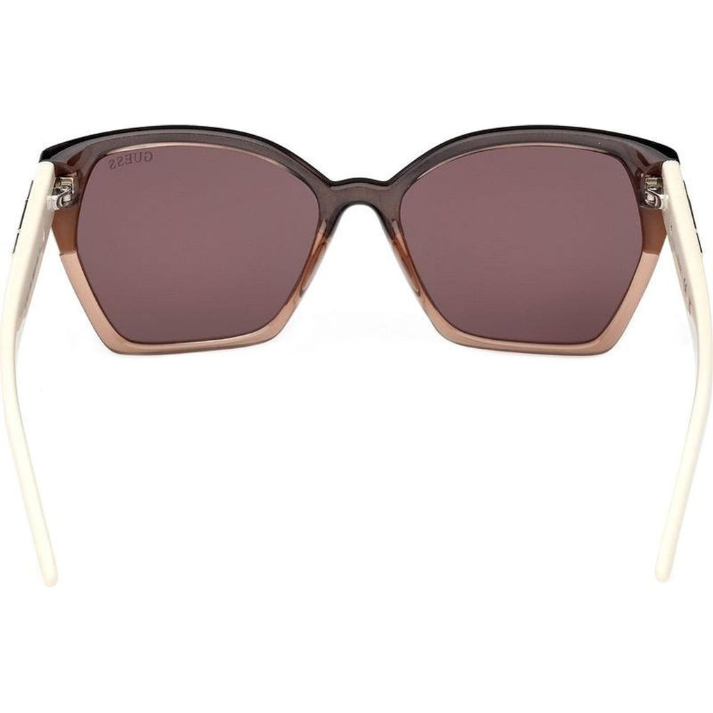 GU7912, Brown and Beige/Violet Lenses