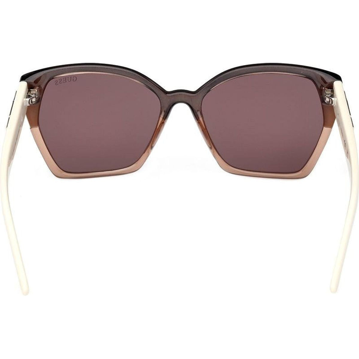 GU7912, Brown and Beige/Violet Lenses