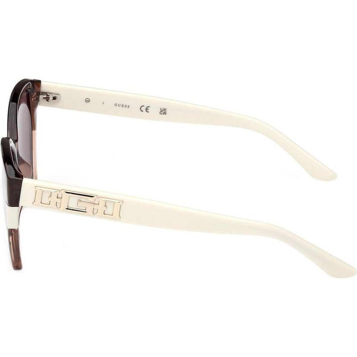 GU7912, Brown and Beige/Violet Lenses