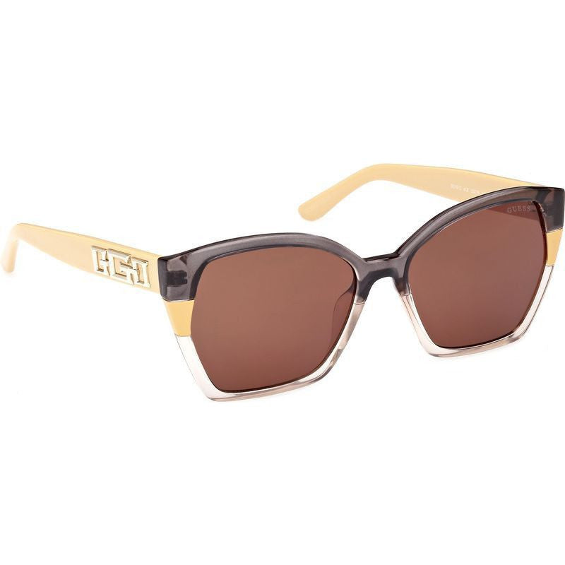 GU7912, Yellow and Brown/Brown Lenses