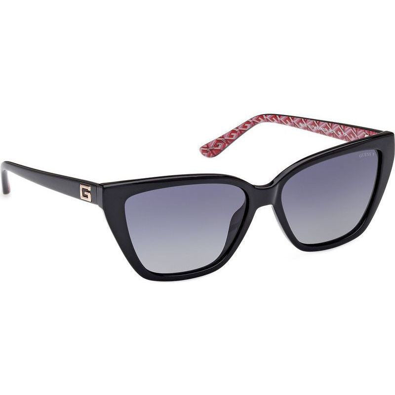 GU7919, Shiny Black/Smoke Gradient Polarised Lenses