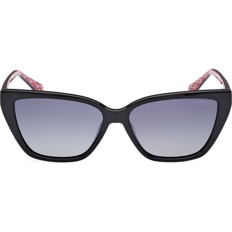 GU7919, Shiny Black/Smoke Gradient Polarised Lenses