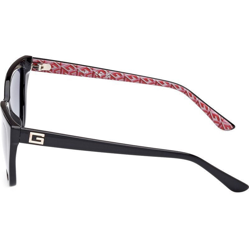 GU7919, Shiny Black/Smoke Gradient Polarised Lenses