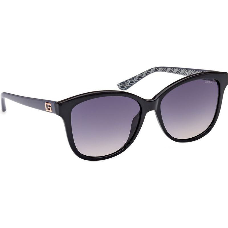 GU7920, Shiny Black/Smoke Gradient Lenses