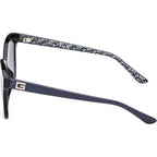 GU7920, Shiny Black/Smoke Gradient Lenses