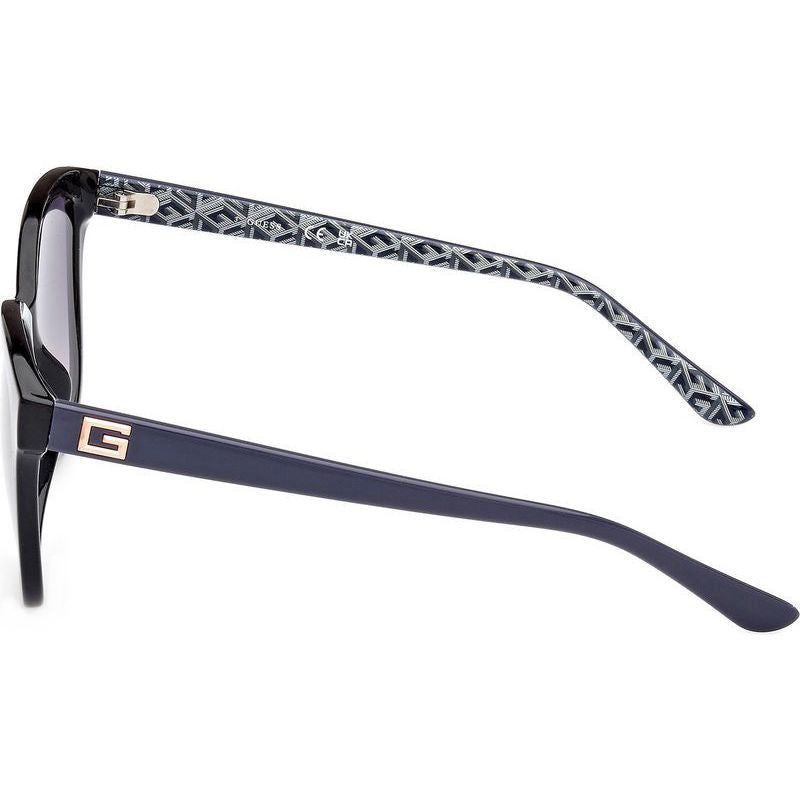 GU7920, Shiny Black/Smoke Gradient Lenses
