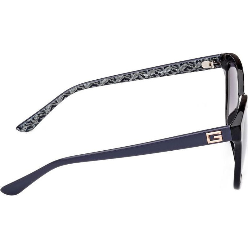 GU7920, Shiny Black/Smoke Gradient Lenses