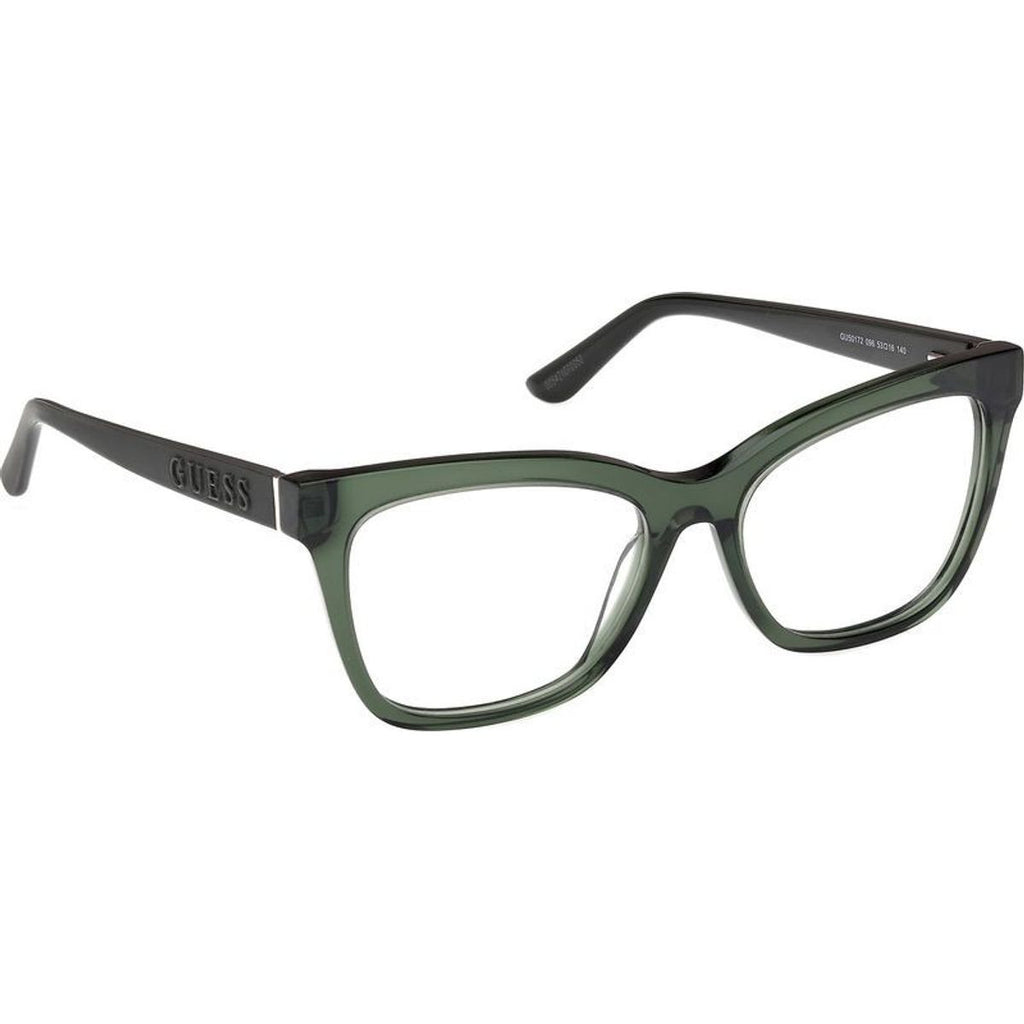 GU50172, Shiny Dark Green and Matte Green/Clear Lenses