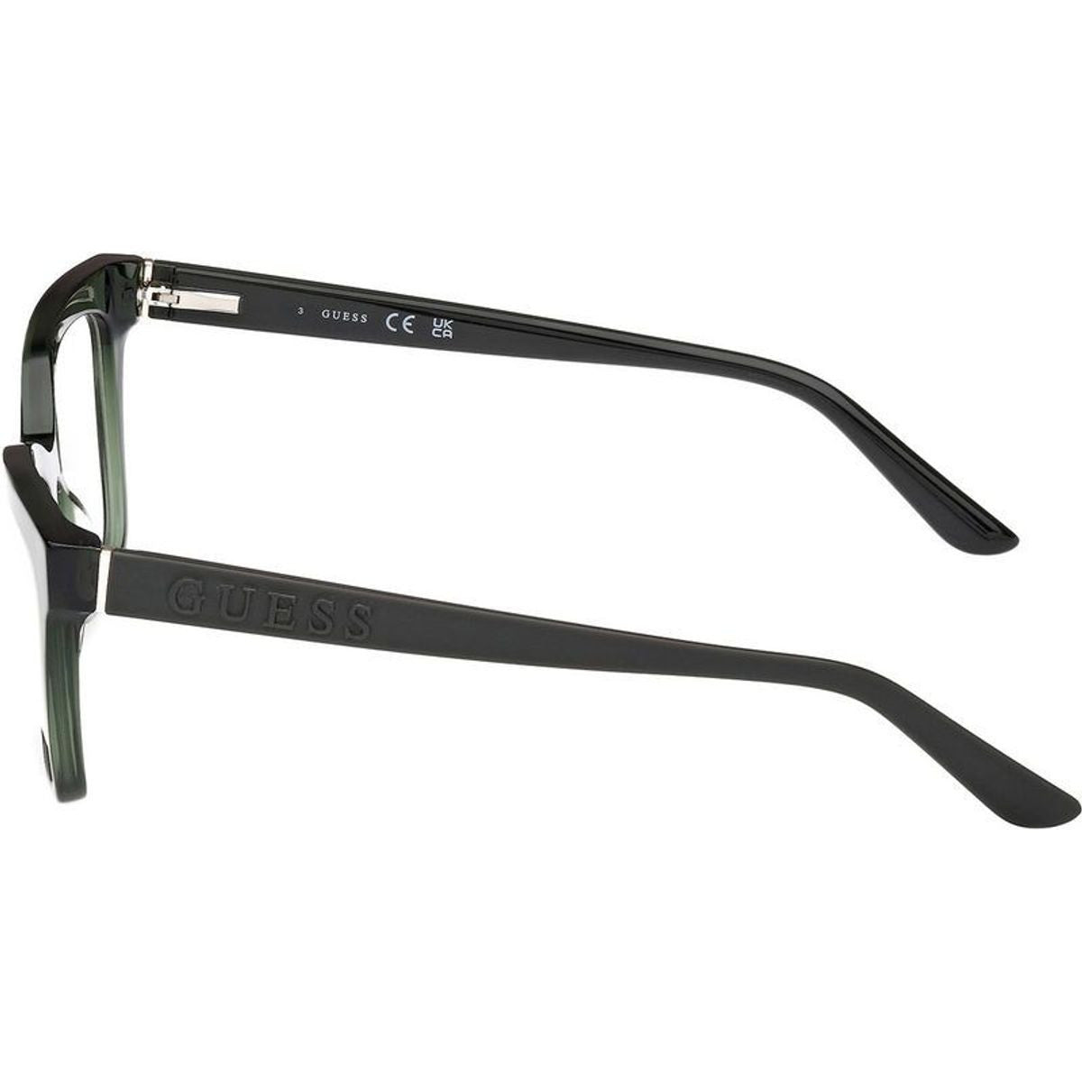 GU50172, Shiny Dark Green and Matte Green/Clear Lenses