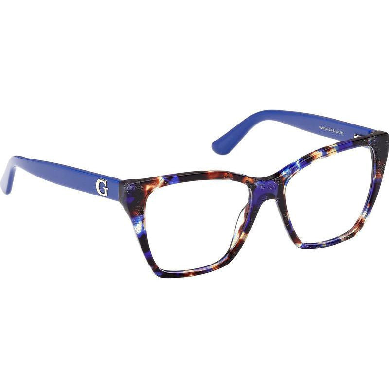 GU50235, Blue Havana/Clear Lenses