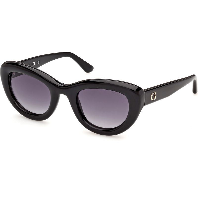 Guess GU00352 Shiny Black Smoke Gradient Angle