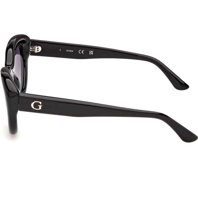 Guess GU00352 Shiny Black Smoke Gradient Side