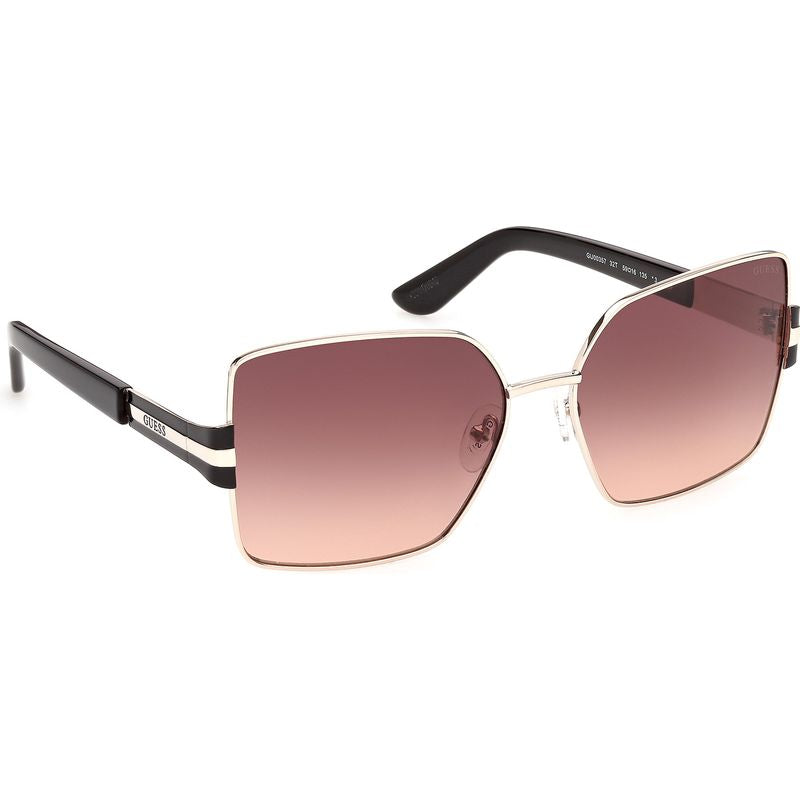 Guess GU00357 Shiny Pale Gold Black Bordeaux Gradient Angle2