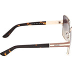 Guess GU00357 Shiny Pale Gold Dark Havana Smoke Gradient Side2