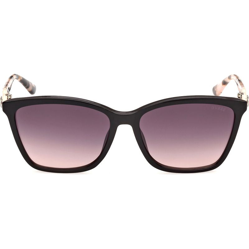 Guess GU00361 Shiny Black Smoke Gradient Front