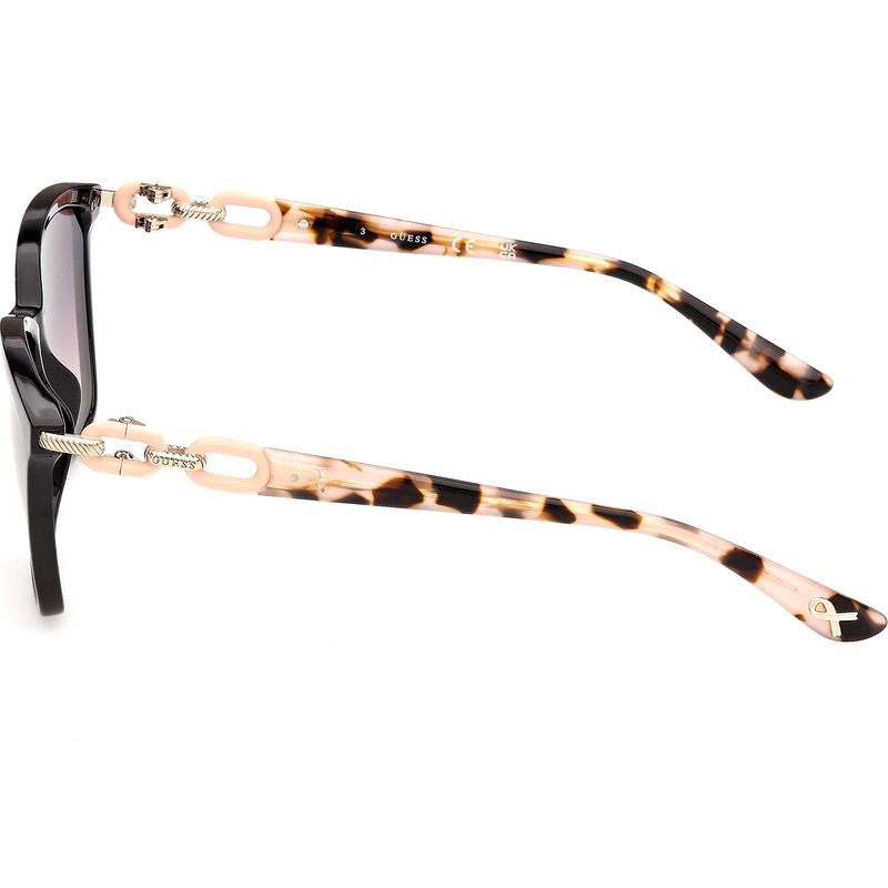 Guess GU00361 Shiny Black Smoke Gradient Side