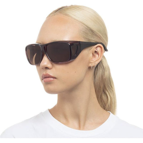 Gymea, Crystal Violet/Brown Polarised Lenses