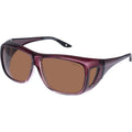 Gymea, Crystal Violet/Brown Polarised Lenses