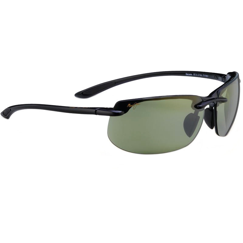 Banyans, Gloss Black/Maui HT +1.5 Readers Polarised Lenses