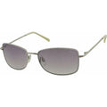 Yen, White and Silver/Light Violet Gradient Lenses