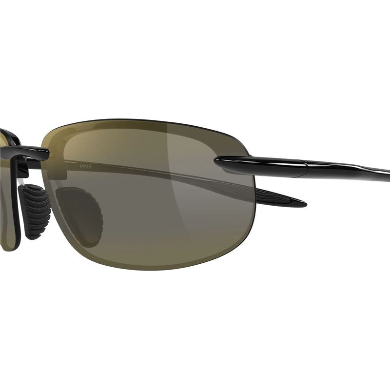 Ho'okipa Ultra Shiny Black HCL Bronze Polarised Side