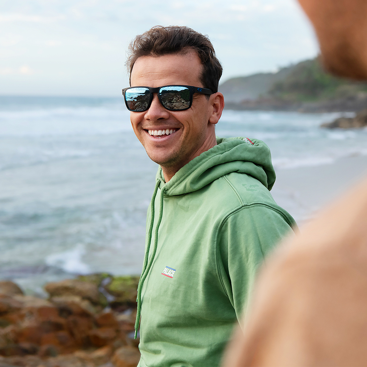 Men wearing Holbrook Oakley sunglasses