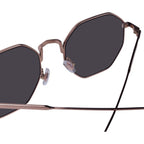 Orb, Gloss Bronze Japanese Titanium/Black Lenses
