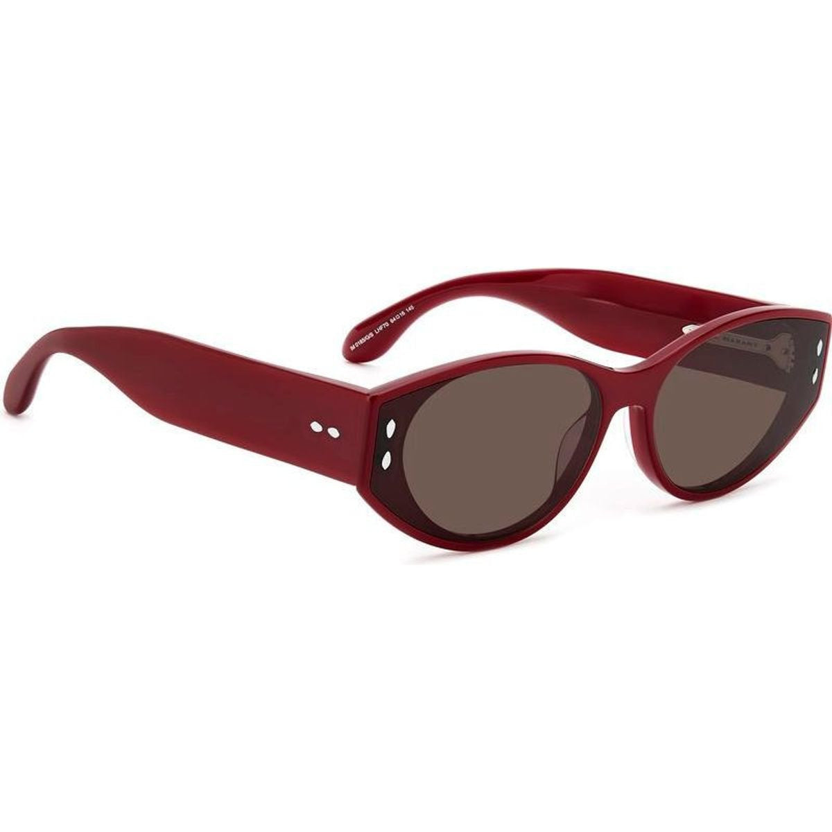 IM 0185/G/S, Burgundy/Brown Lenses