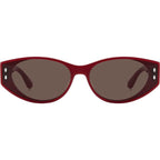 IM 0185/G/S, Burgundy/Brown Lenses