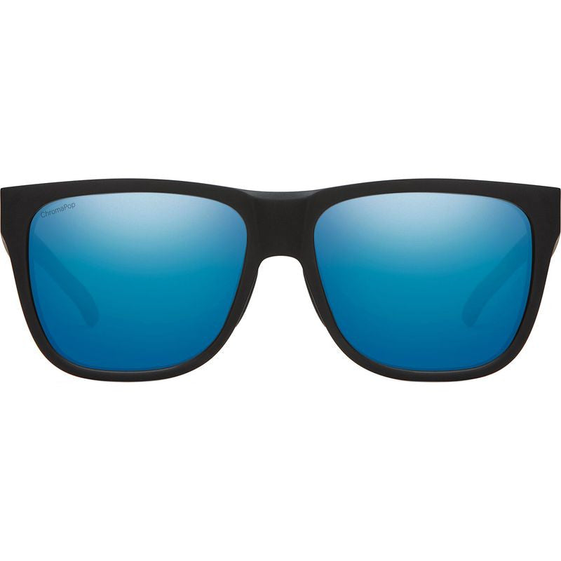 Lowdown 2, Matte Black/Chromapop Blue Mirror Polarised Lenses