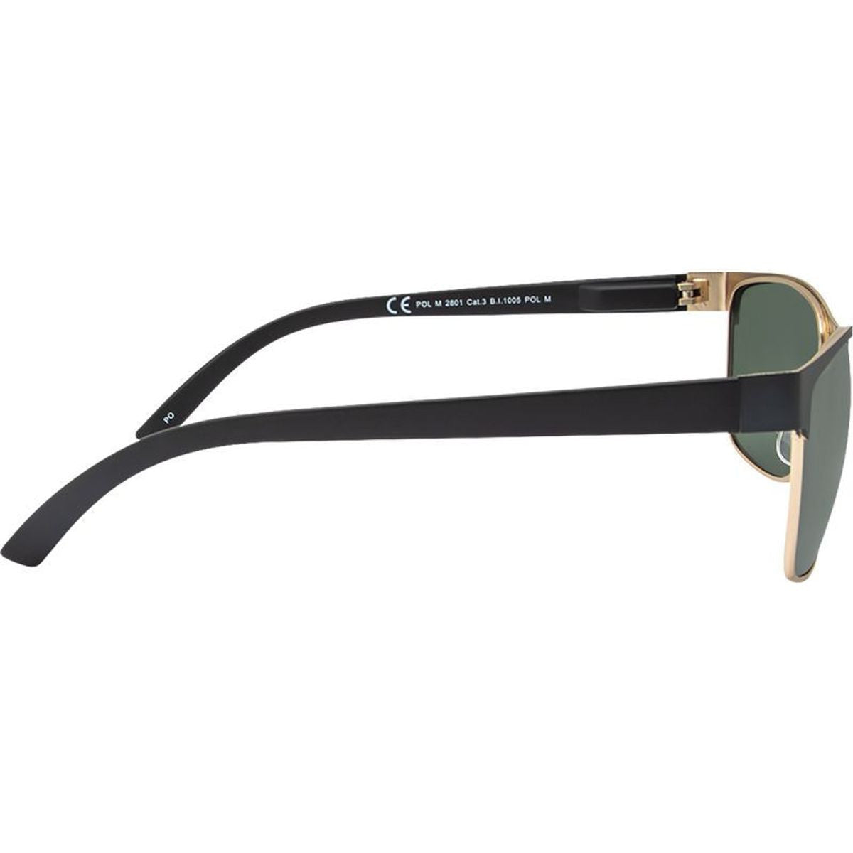 2801, Matte Black/Green Polarised Lenses