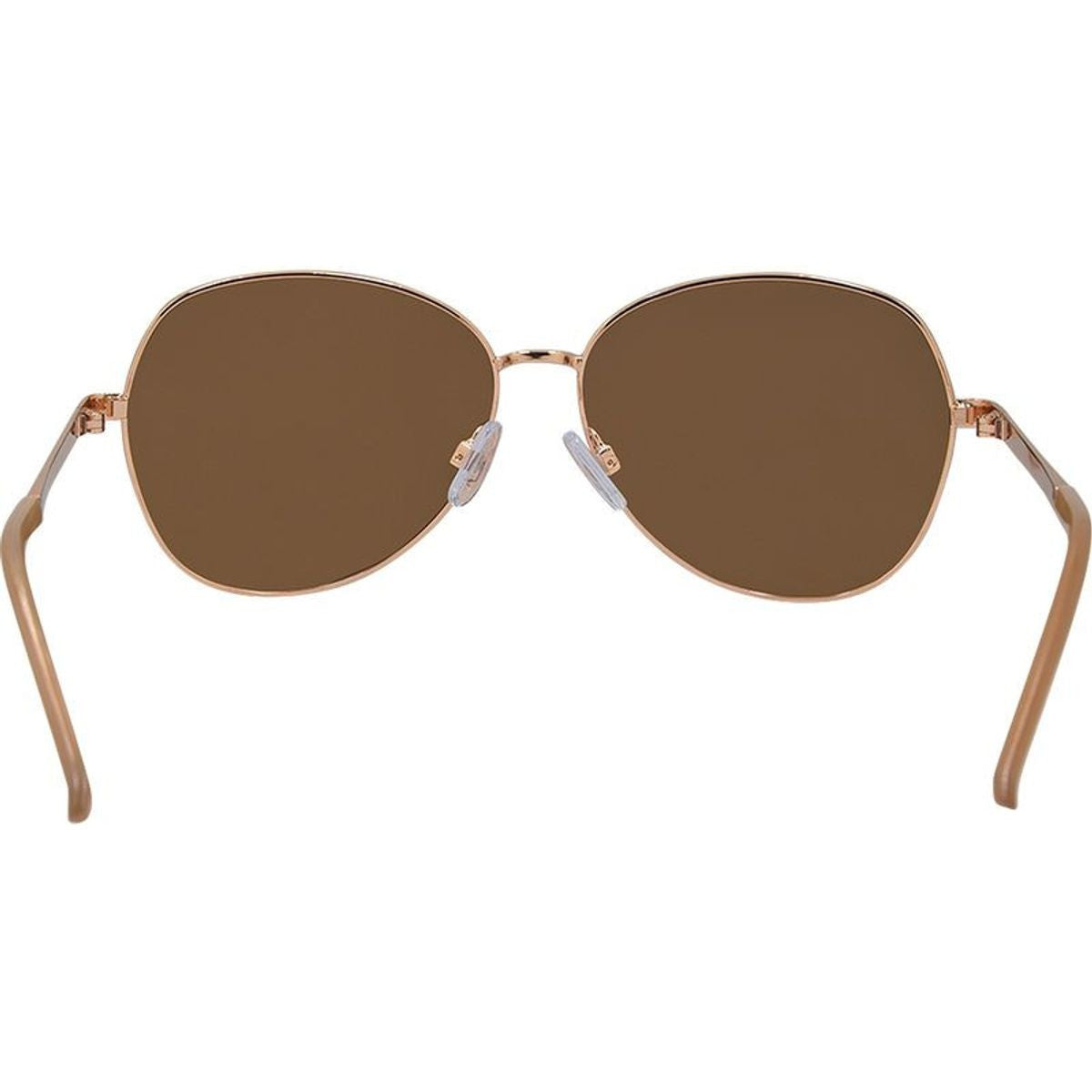 2839, Rose Gold/Brown Polarised Lenses