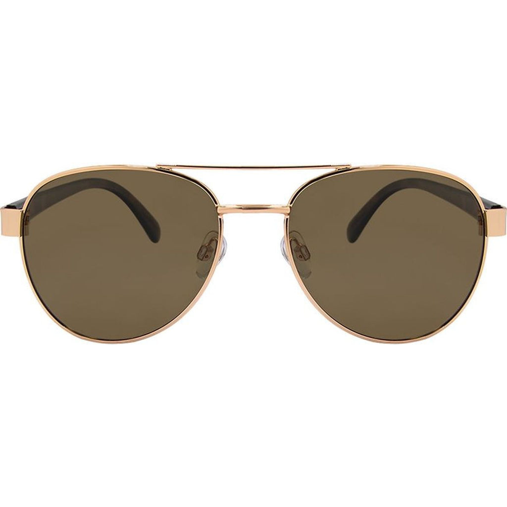 2868, Rose Gold/Brown Polarised Lenses