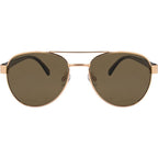 2868, Rose Gold/Brown Polarised Lenses
