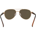 2868, Rose Gold/Brown Polarised Lenses