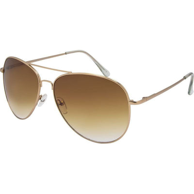 3502, Matte Gold/Brown Gradient Lenses