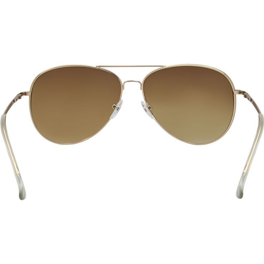 3502, Matte Gold/Brown Gradient Lenses